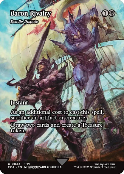 Image for Baron Rivalry - Deadly Dispute (Showcase) (33) (FCA) - Magic: The Gathering