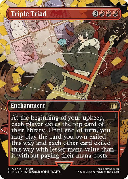 Image for Triple Triad (Borderless) (340) (FIN) - Magic: The Gathering