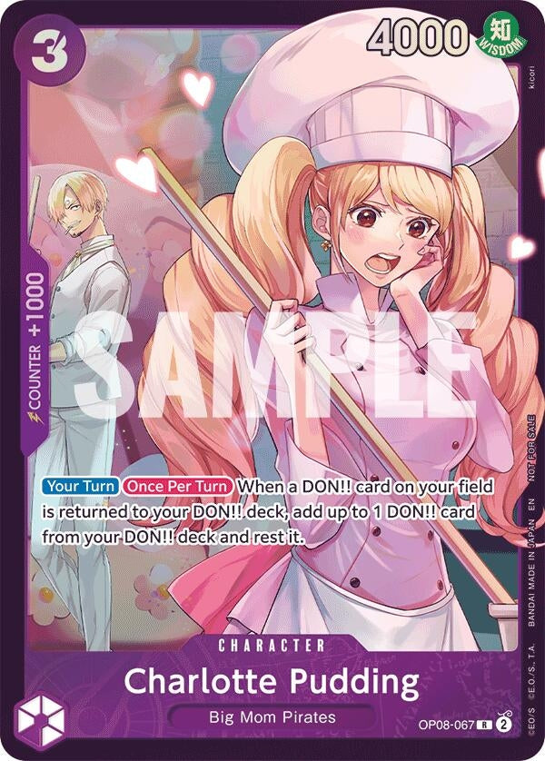 Charlotte Pudding (Store Treasure Cup 2025) (OP08-067) (OP-PR)