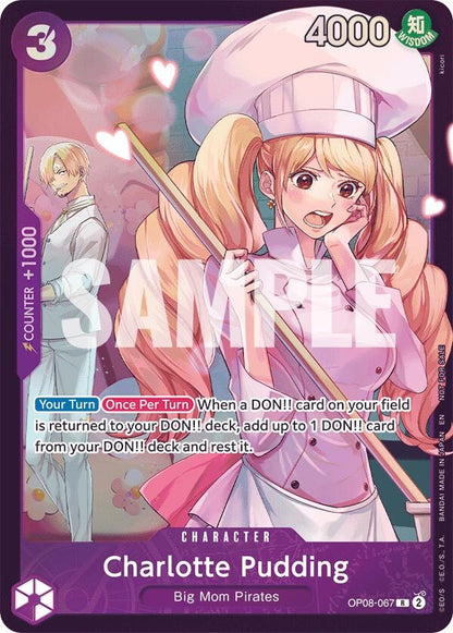 Charlotte Pudding (Store Treasure Cup 2025) (OP08-067) (OP-PR)