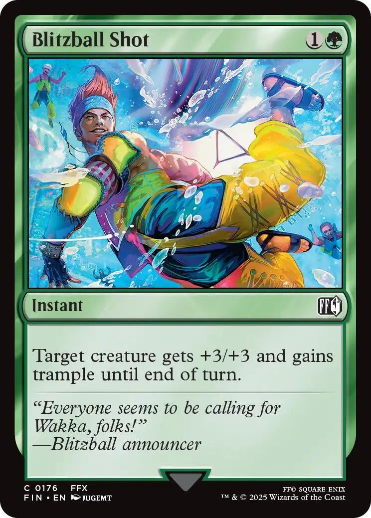 Image for Blitzball Shot (176) (FIN) - Magic: The Gathering