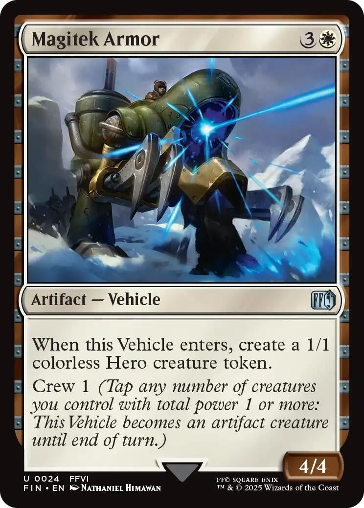 Image for Magitek Armor (24) (FIN) - Magic: The Gathering