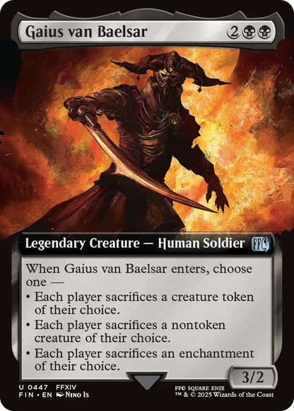 Image for Gaius van Baelsar (Extended Art) (447) (FIN) - Magic: The Gathering