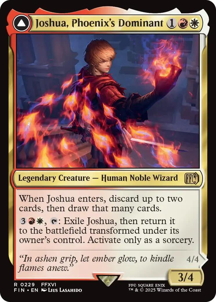 Image for Joshua, Phoenix's Dominant (229) (FIN) - Magic: The Gathering
