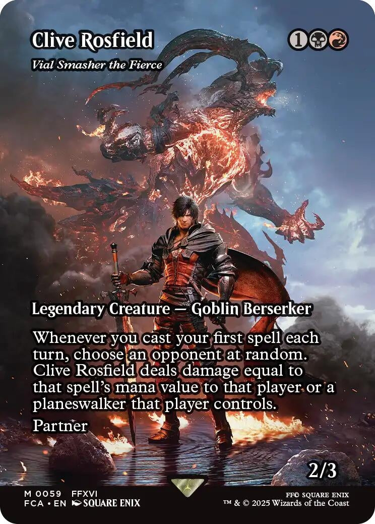 Clive Rosfield - Vial Smasher the Fierce (Showcase) (59) (FCA)