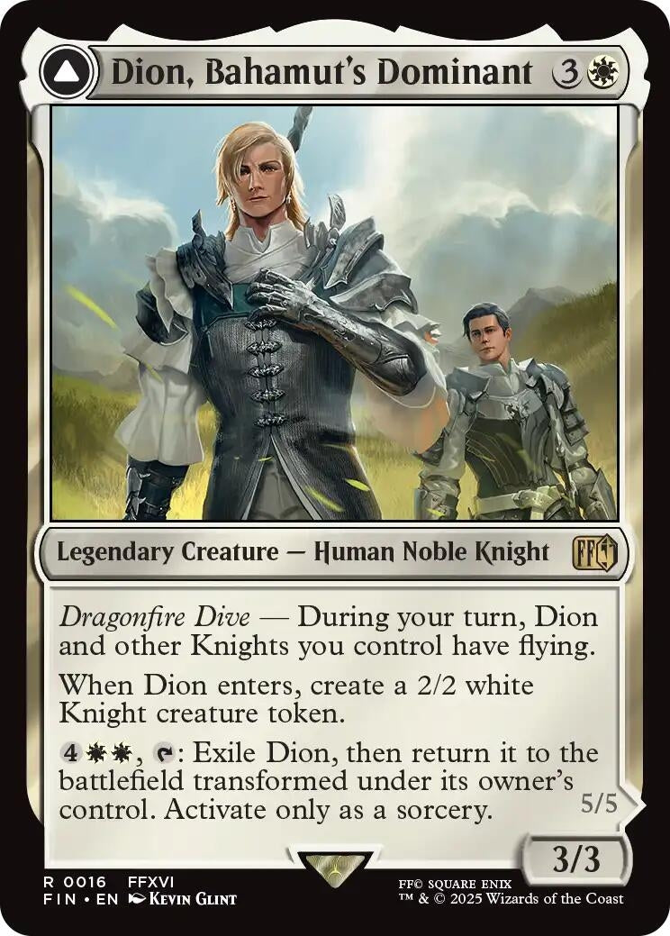 Image for Dion, Bahamut's Dominant (16) (FIN) - Magic: The Gathering