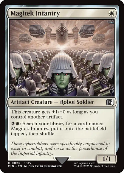 Image for Magitek Infantry (25) (FIN) - Magic: The Gathering