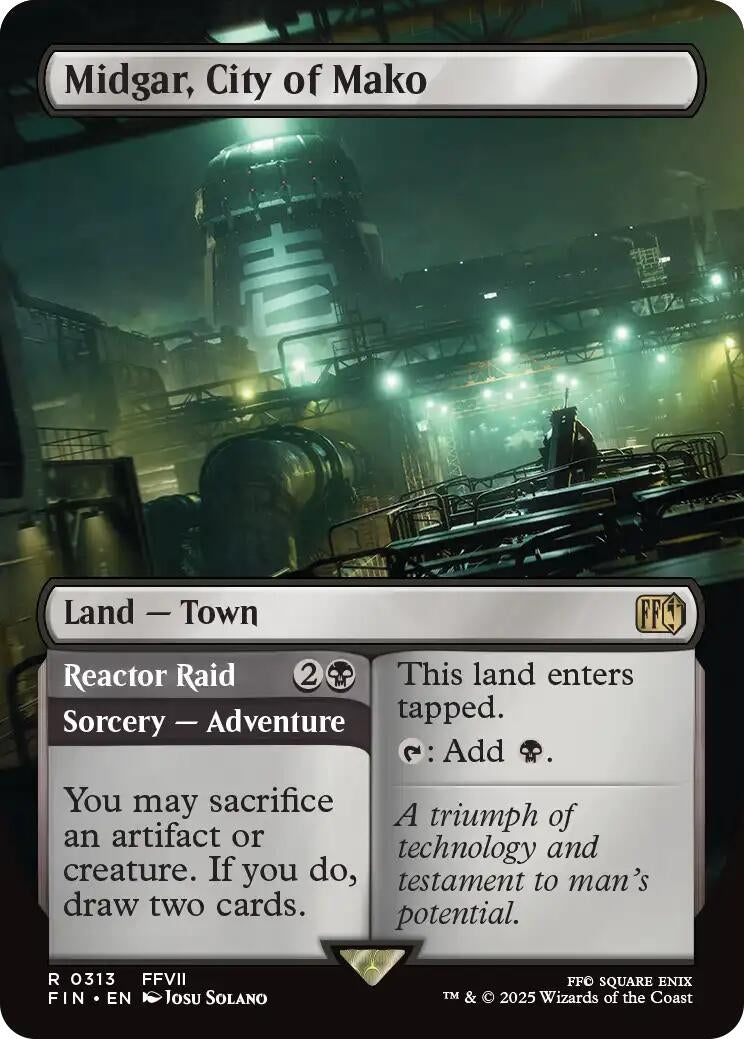 Midgar, City of Mako (Borderless) (313) (FIN)