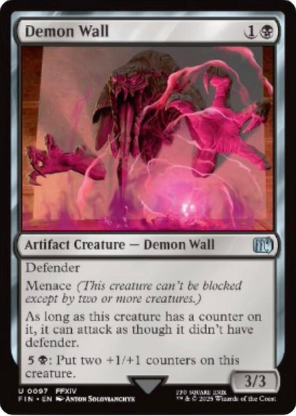 Image for Demon Wall (97) (FIN) - Magic: The Gathering