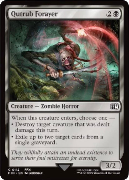 Image for Qutrub Forayer (112) (FIN) - Magic: The Gathering