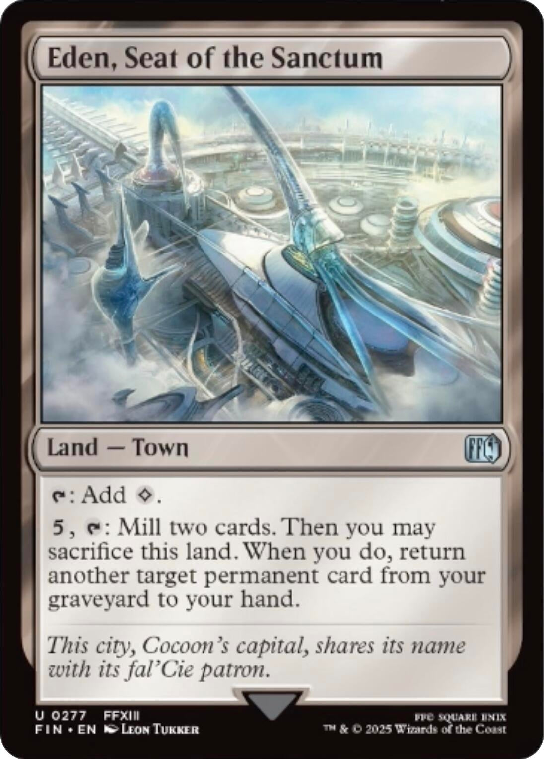 Image for Eden, Seat of the Sanctum (277) (FIN) - Magic: The Gathering