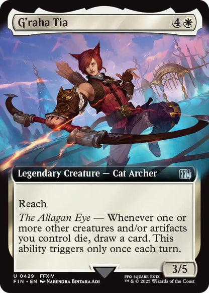 Image for G'raha Tia (Extended Art) (429) (FIN) - Magic: The Gathering