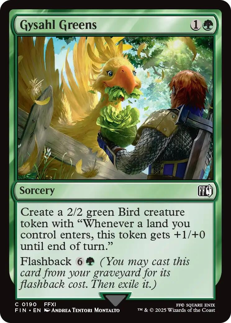 Image for Gysahl Greens (190) (FIN) - Magic: The Gathering