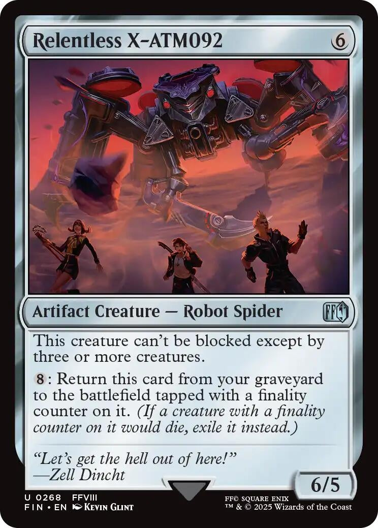Image for Relentless X-ATM092 (268) (FIN) - Magic: The Gathering