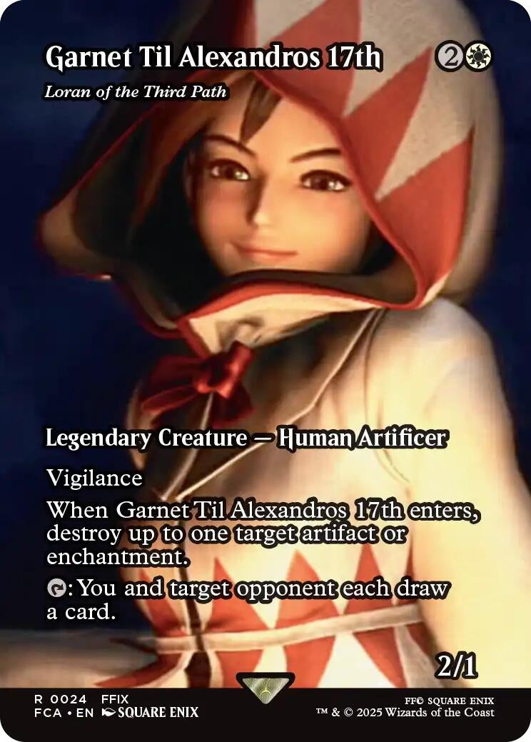 Image for Garnet Til Alexandros 17th - Loran of the Third Path (Showcase) (24) (FCA) - Magic: The Gathering