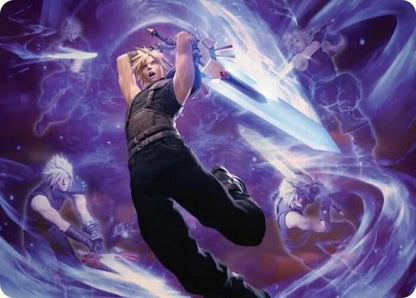 Image for Cloud's Limit Break Art Card (23) - Magic: The Gathering