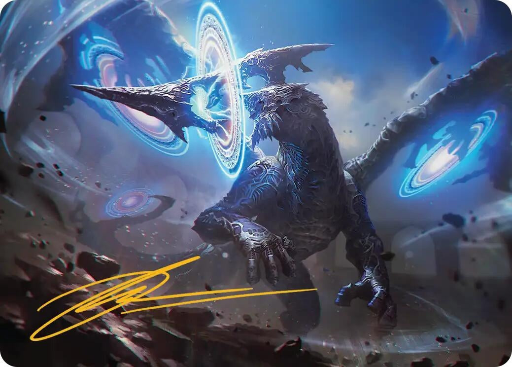 Image for Yiazmat, Ultimate Mark Art Card (Gold-Stamped Signature) (7) - Magic: The Gathering