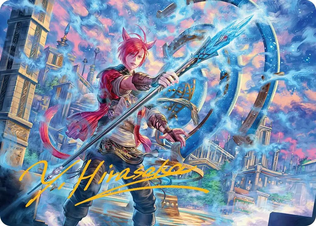 Image for G'raha Tia, Scion Reborn Art Card (19) (Gold-Stamped Signature) (19) - Magic: The Gathering