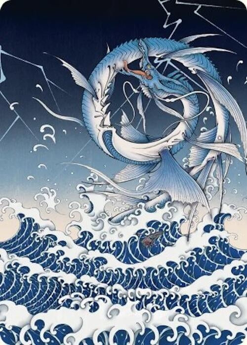 Image for Summon: Leviathan Art Card (38) - Magic: The Gathering