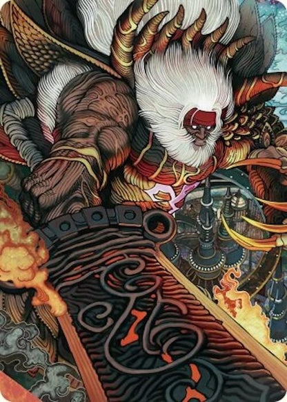 Image for Braska's Final Aeon Art Card (39) - Magic: The Gathering