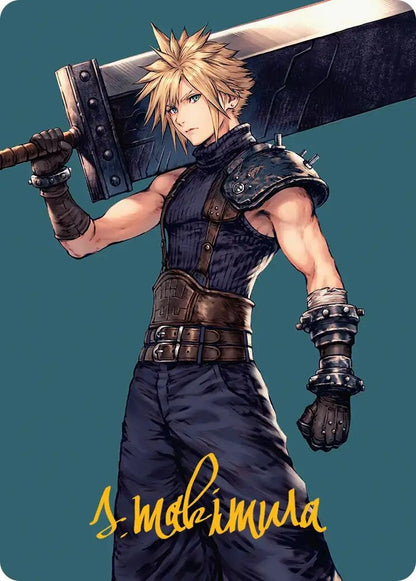 Image for Cloud, Ex-SOLDIER Art Card (Gold-Stamped Signature) (50) - Magic: The Gathering