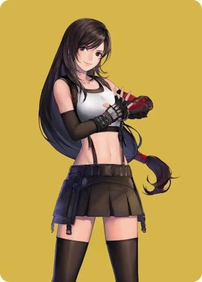 Image for Tifa, Martial Artist Art Card (52) - Magic: The Gathering