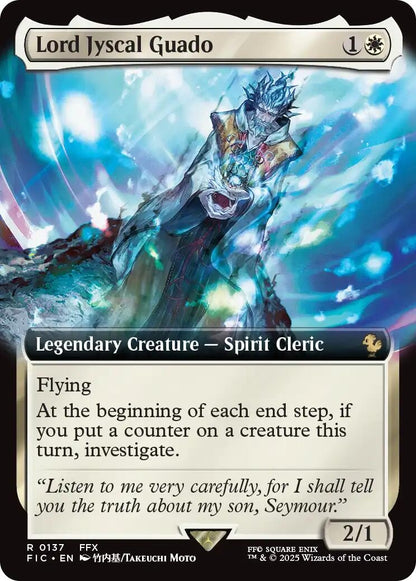 Image for Lord Jyscal Guado (Extended Art) (137) (FIC) - Magic: The Gathering