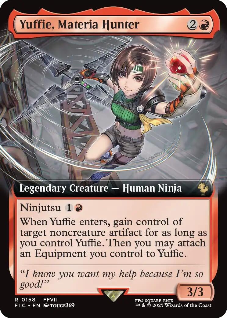 Yuffie, Materia Hunter (Extended Art) (158) (FIC)