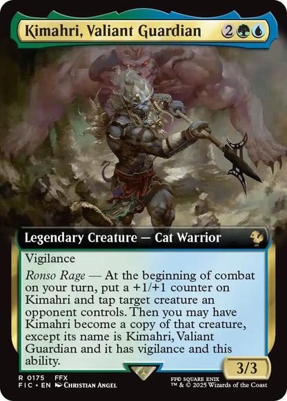 Image for Kimahri, Valiant Guardian (Extended Art) (175) (FIC) - Magic: The Gathering