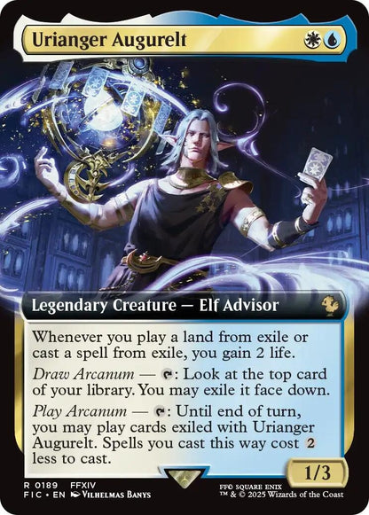 Image for Urianger Augurelt (Extended Art) (189) (FIC) - Magic: The Gathering