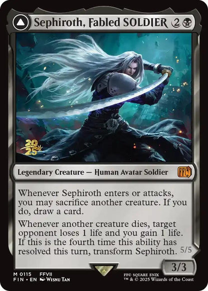 Sephiroth, Fabled SOLDIER (115) (PRE)