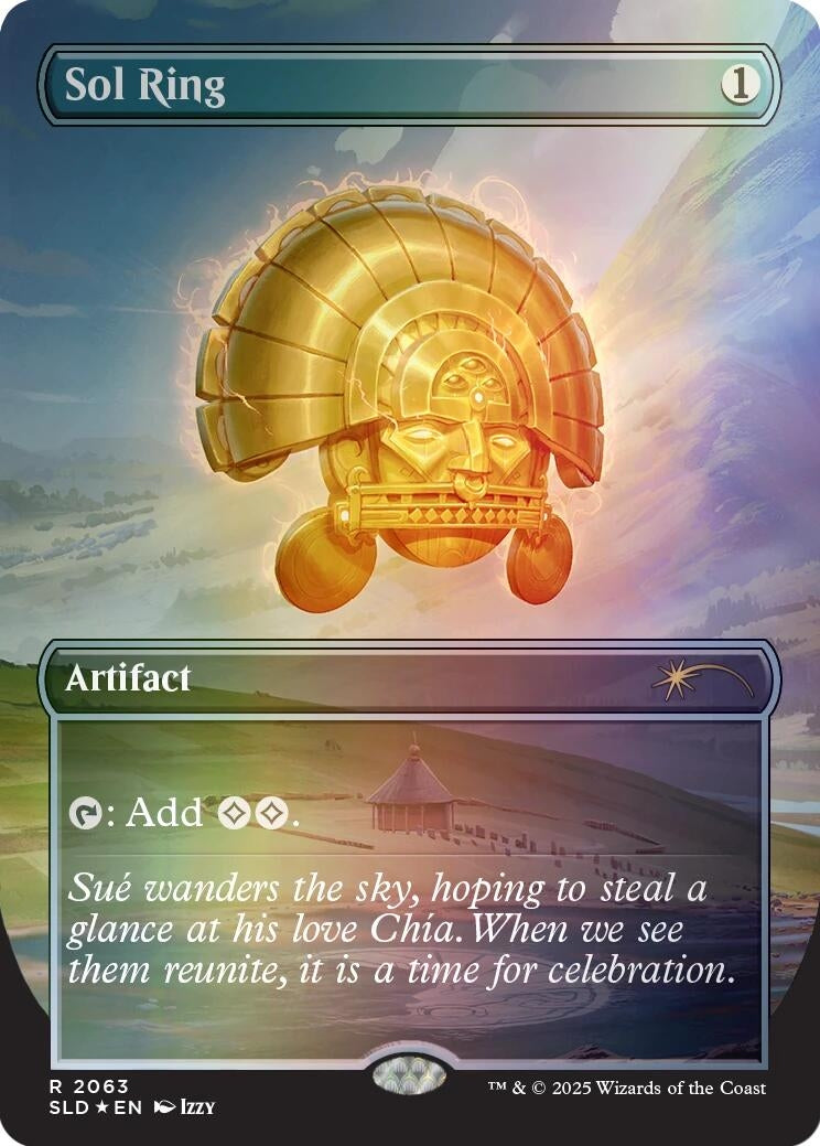 Sol Ring (2063) (Rainbow Foil) (2063) (SLD)