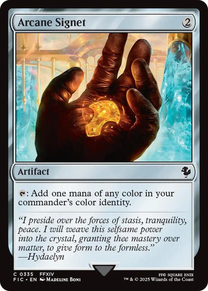 Image for Arcane Signet (0335) (Surge Foil) (335) (FIC) - Magic: The Gathering