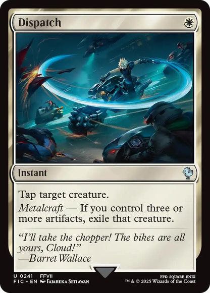 Image for Dispatch (Surge Foil) (241) (FIC) - Magic: The Gathering