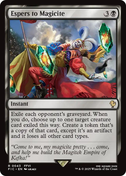 Image for Espers to Magicite (Surge Foil) (43) (FIC) - Magic: The Gathering