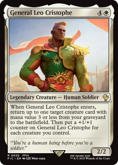 Image for General Leo Cristophe (Surge Foil) (20) (FIC) - Magic: The Gathering