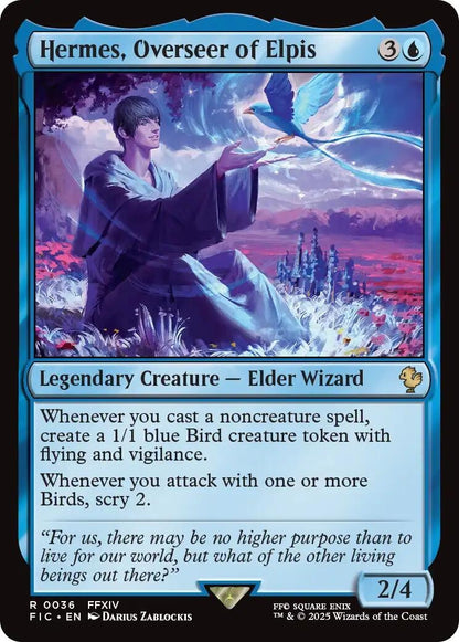 Image for Hermes, Overseer of Elpis (Surge Foil) (36) (FIC) - Magic: The Gathering