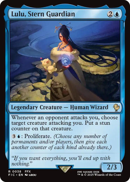 Image for Lulu, Stern Guardian (Surge Foil) (38) (FIC) - Magic: The Gathering