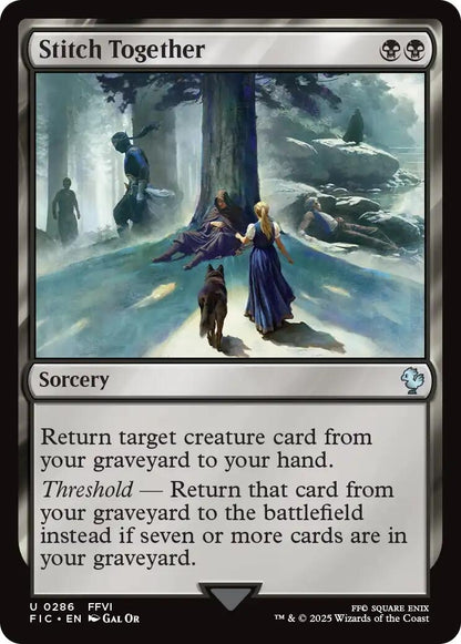 Image for Stitch Together (Surge Foil) (286) (FIC) - Magic: The Gathering