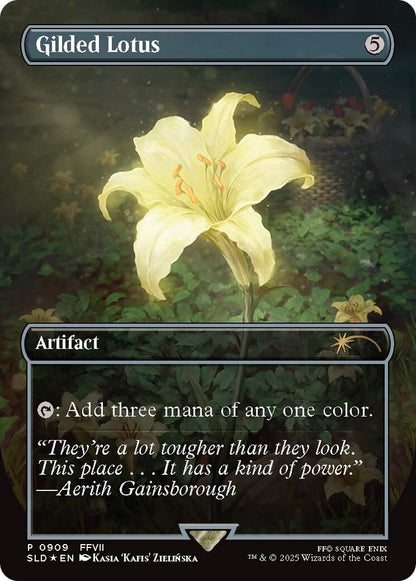 Gilded Lotus (Rainbow Foil) (909) (909) (SLD)
