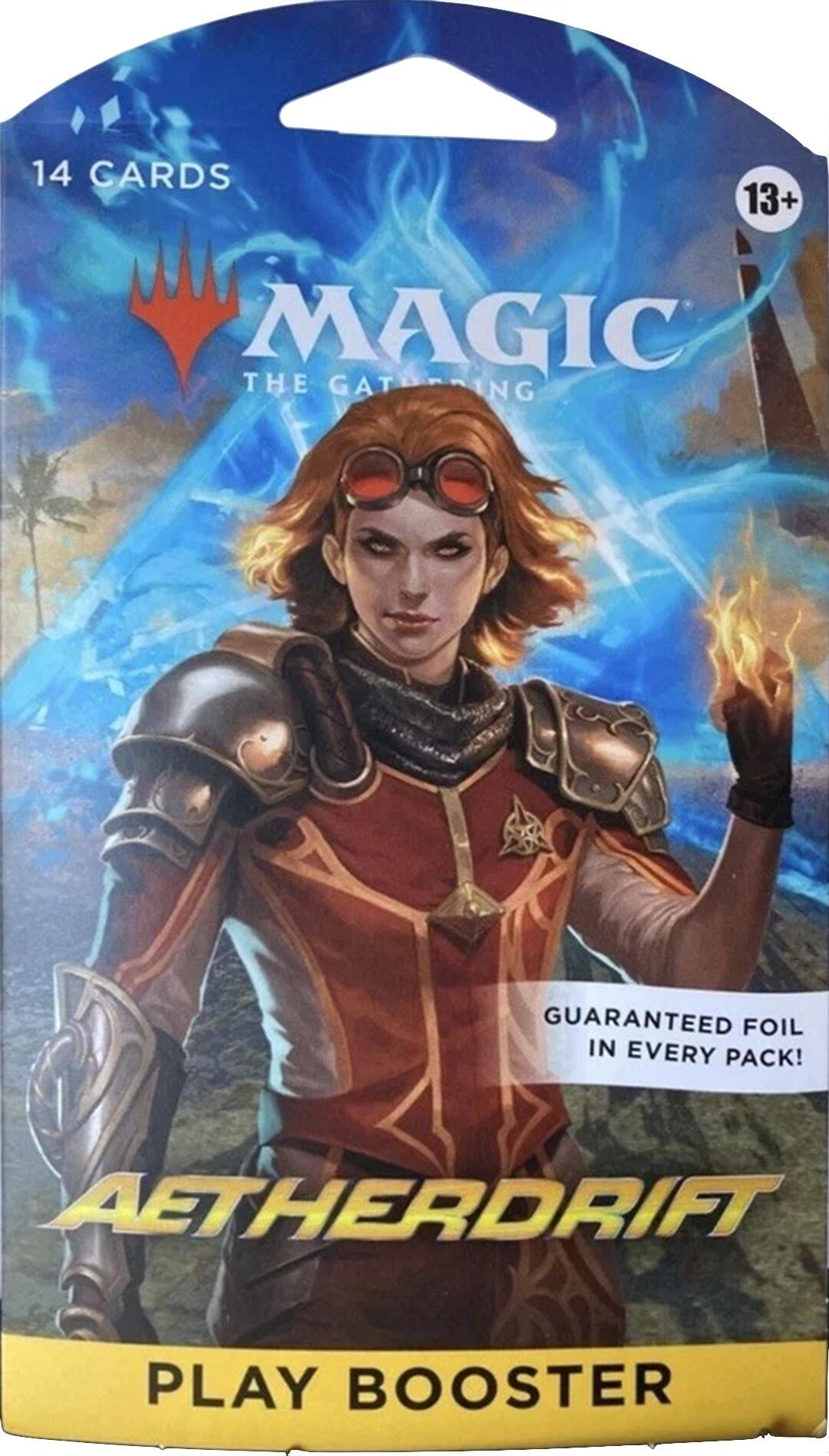 Image for Aetherdrift - Sleeved Play Booster Pack - Magic: The Gathering