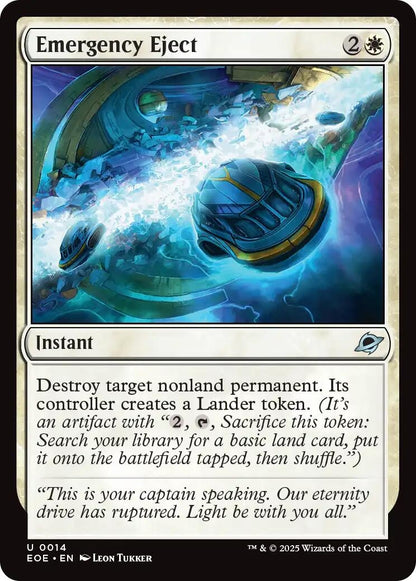 Image for Emergency Eject (14) (EOE) - Magic: The Gathering