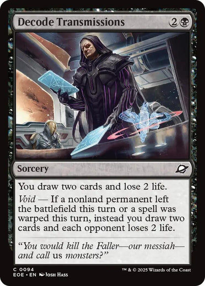Image for Decode Transmissions (94) (EOE) - Magic: The Gathering