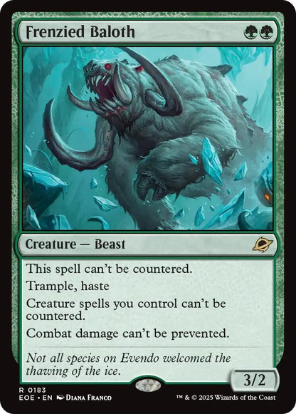 Image for Frenzied Baloth (183) (EOE) - Magic: The Gathering