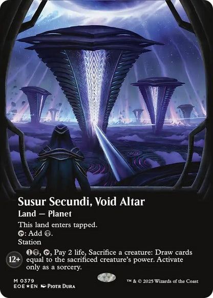 Susur Secundi, Void Altar (Borderless) (Galaxy Foil) (379) (EOE)