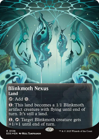 Image for Blinkmoth Nexus (0138) (Borderless) (Galaxy Foil) (138) (EOS) - Magic: The Gathering