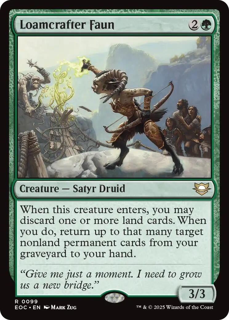 Image for Loamcrafter Faun (99) - Magic: The Gathering