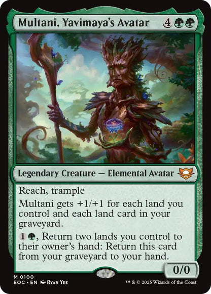 Image for Multani, Yavimaya's Avatar (100) - Magic: The Gathering