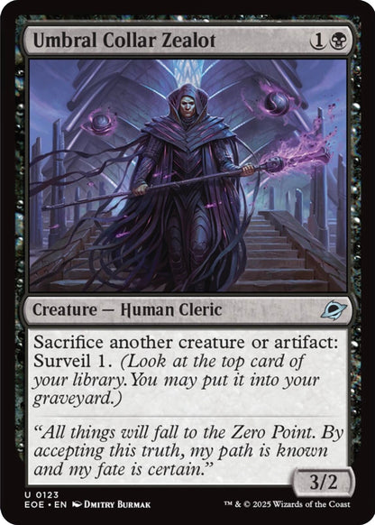 Image for Umbral Collar Zealot (123) (EOE) - Magic: The Gathering