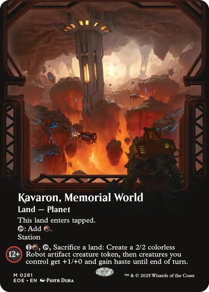 Kavaron, Memorial World (Borderless) (281) (EOE)